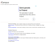 Tablet Screenshot of icampus.com